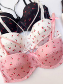 ست شورت و سوتین اسفنجی هارنسدار زنانه Cherry