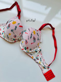 سوتین اسفنجی فنردار زنانه طرح میوه (اقتصادی)